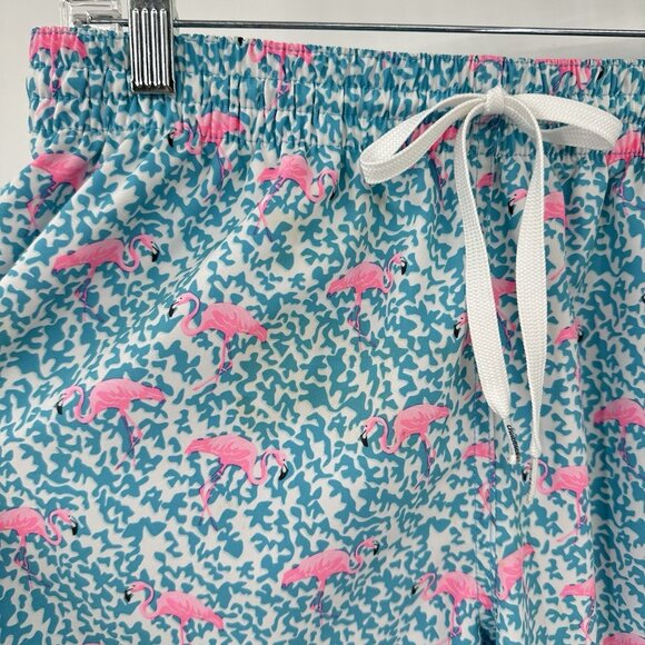 Chubbies Pink Flamingo Swim Trunks - Picture 2 of 9